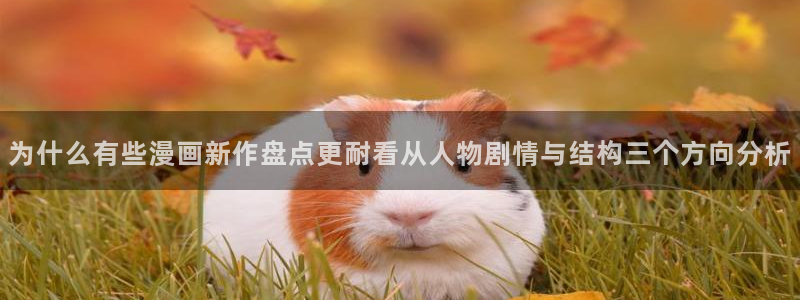 漫蛙漫画入口最新消息:为什么有些漫画新作盘点更耐看从人物剧情与结构三个方向分析